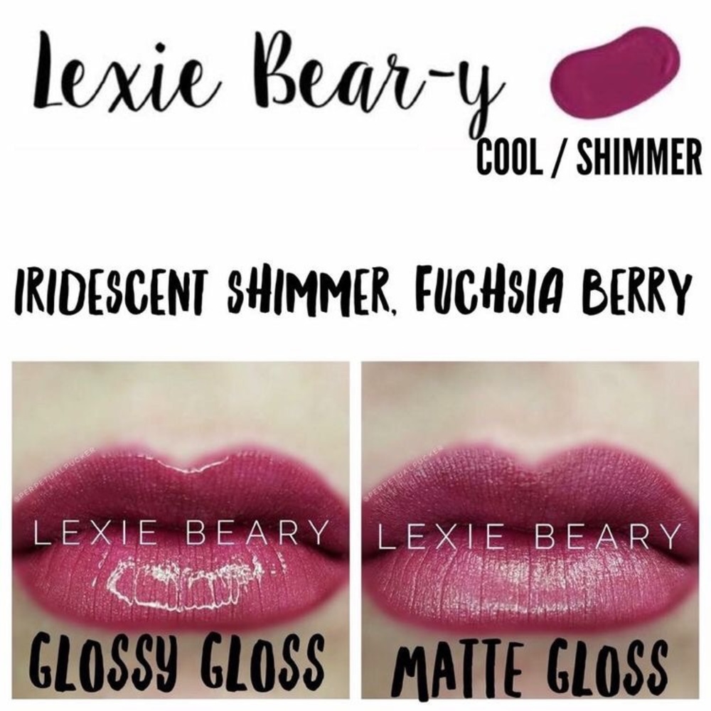 Lipsense Lip Color Lexie Bear-y NEW SEALED